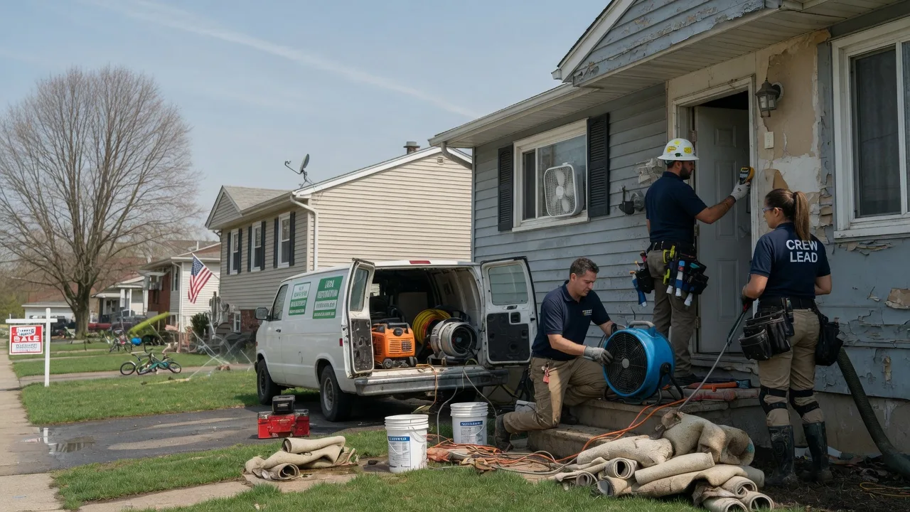 Flood Cleanup in New Auburn, MN near me