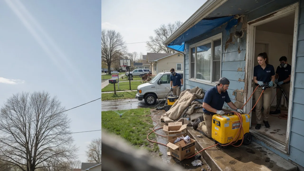 Basement Flood Cleanup in New Auburn, MN near me